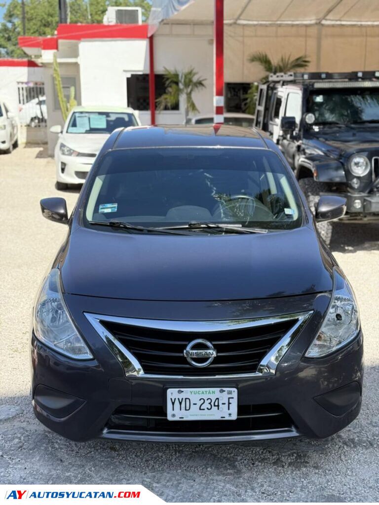 IMPECABLE NISSAN VERSA 2016 ESTANDAR