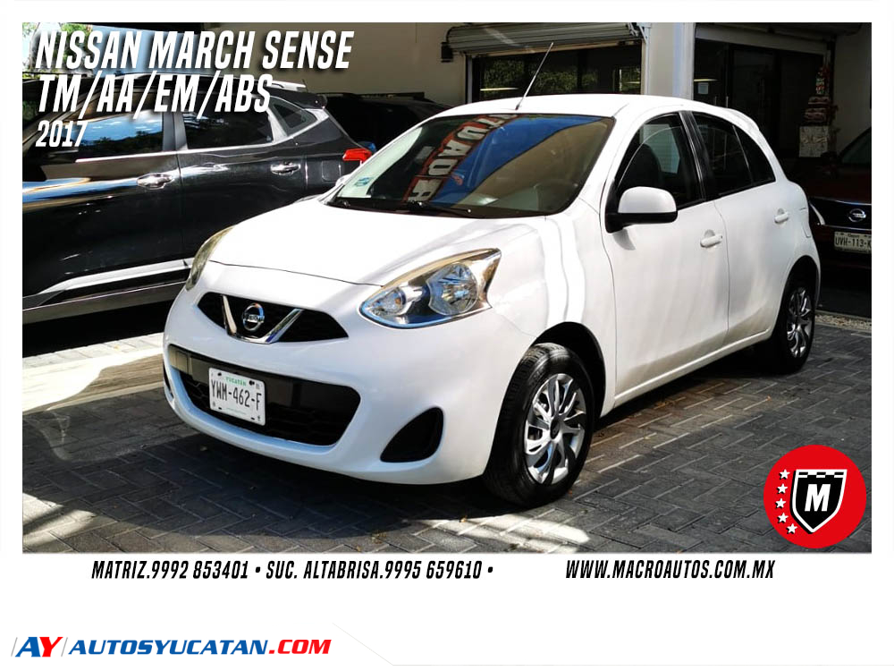 NISSAN MARCH SENSE 2017 MANUAL