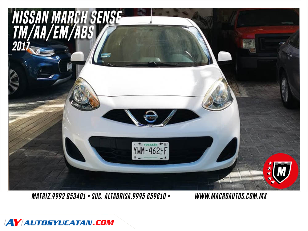 NISSAN MARCH SENSE 2017 MANUAL