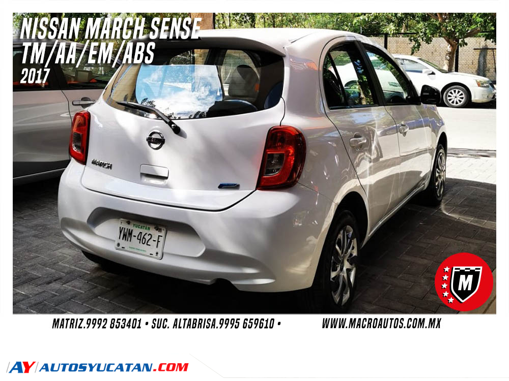 NISSAN MARCH SENSE 2017 MANUAL