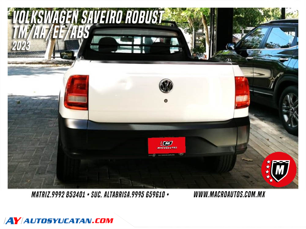 VOLKSWAGEN SAVEIRO 2023 ROBUST MANUAL