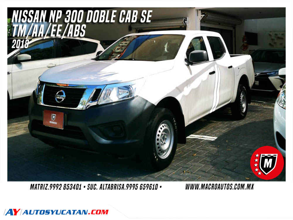 NISSAN NP 300 DOBLE CABINA SE 2018 MANUAL