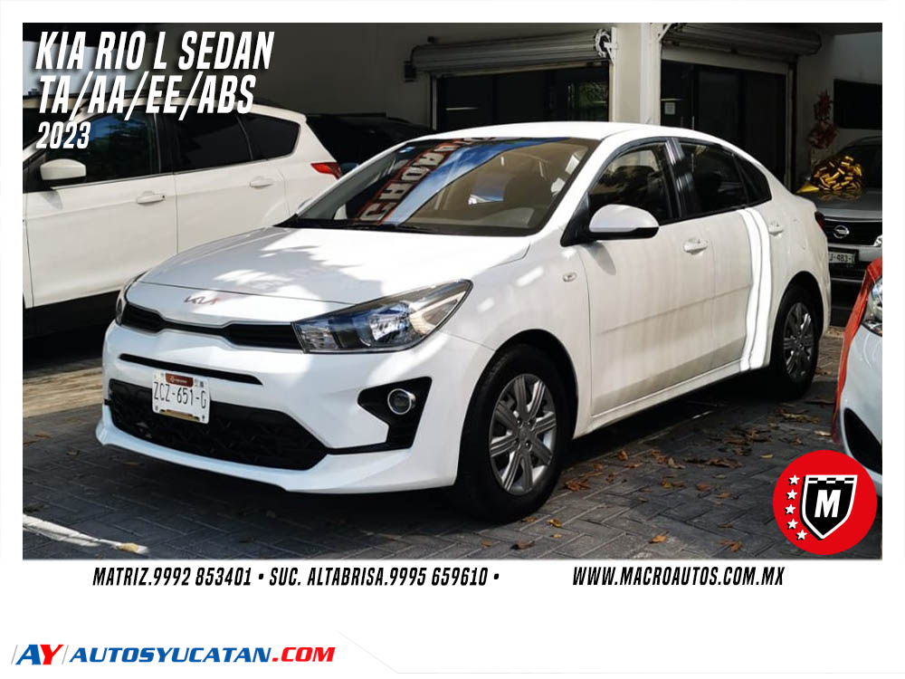 KIA RIO L SEDAN 2023 AUTOMATICO