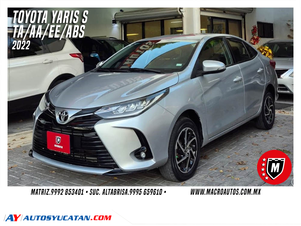 TOYOTA YARIS S 2022 AUTOMATICO