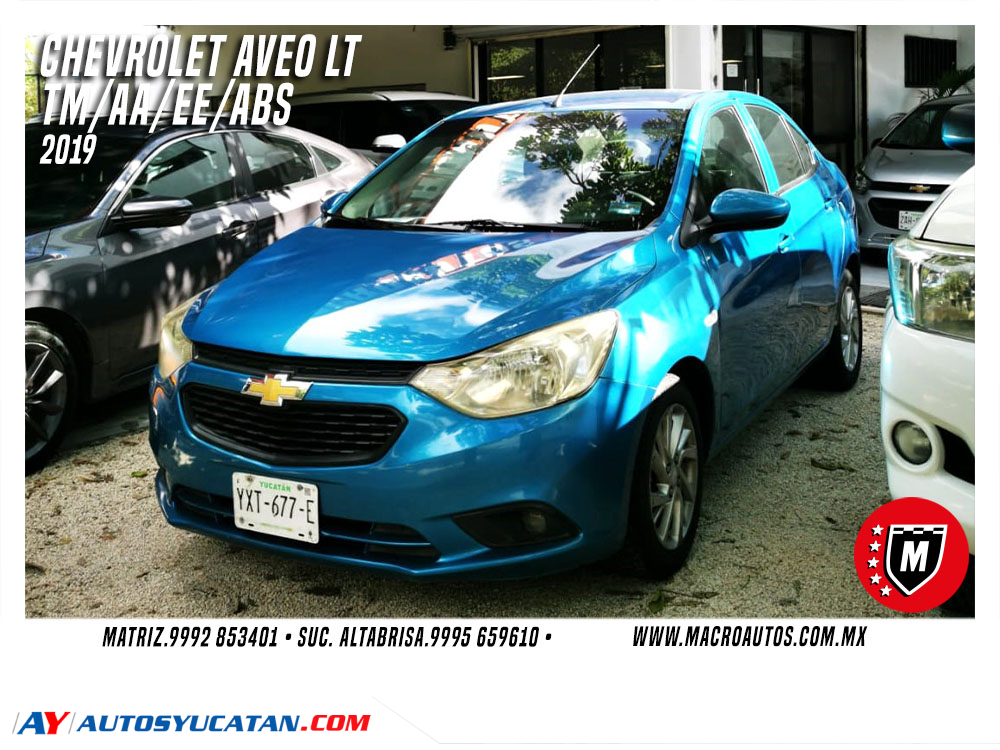 CHEVROLET AVEO LT 2019 MANUAL