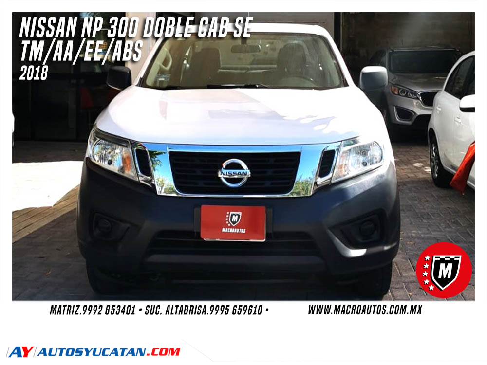 NISSAN NP 300 DOBLE CABINA SE 2018 MANUAL