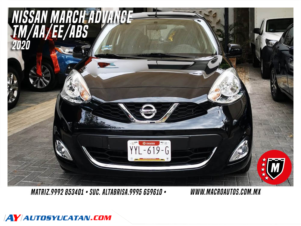 NISSAN MARCH ADVANCE 2020 MANUAL
