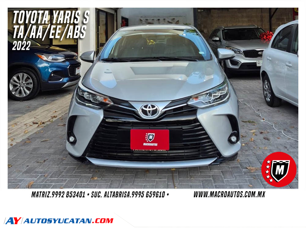 TOYOTA YARIS S 2022 AUTOMATICO
