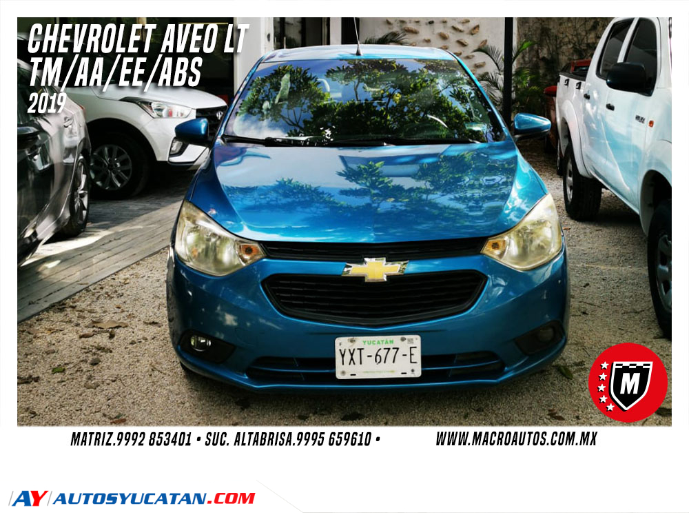 CHEVROLET AVEO LT 2019 MANUAL