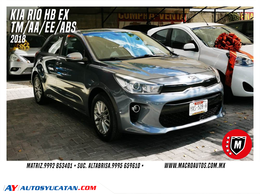 KIA RIO HB EX 2018 MANUAL