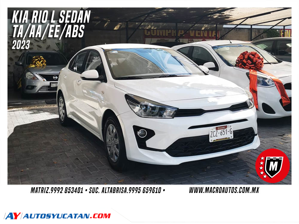 KIA RIO L SEDAN 2023 AUTOMATICO