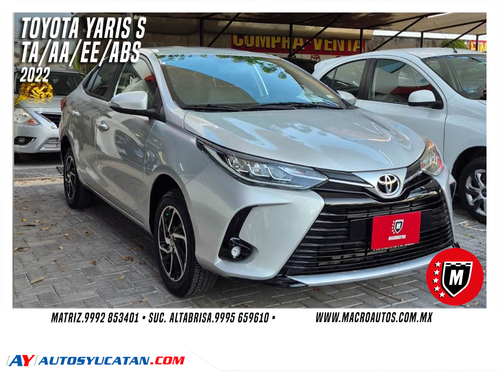 TOYOTA YARIS S 2022 AUTOMATICO
