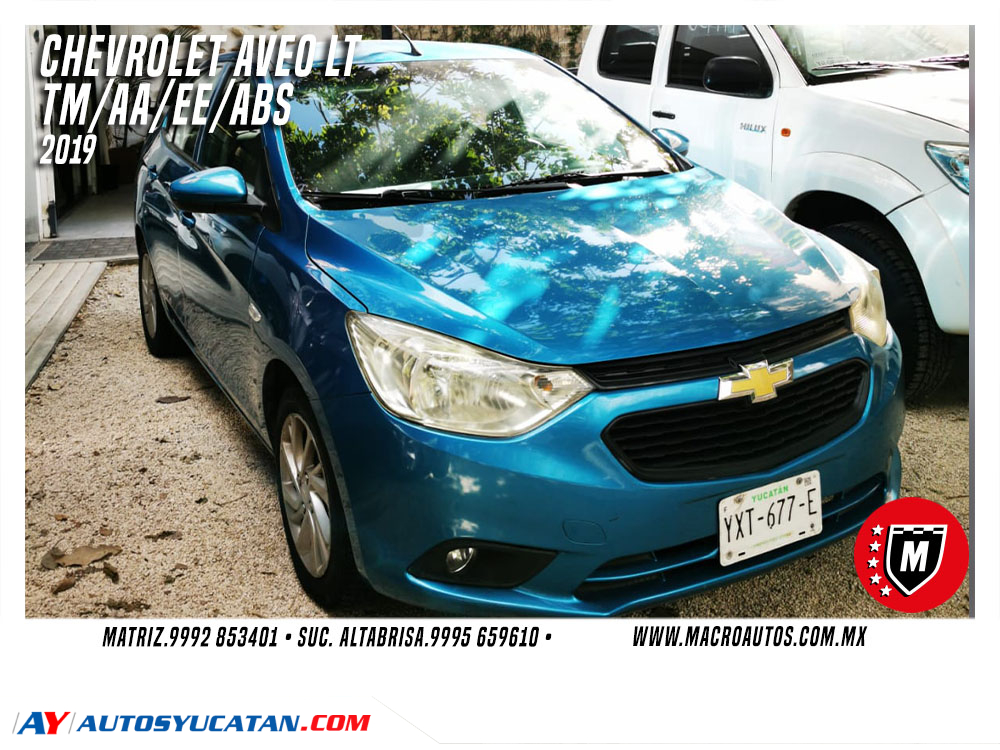 CHEVROLET AVEO LT 2019 MANUAL