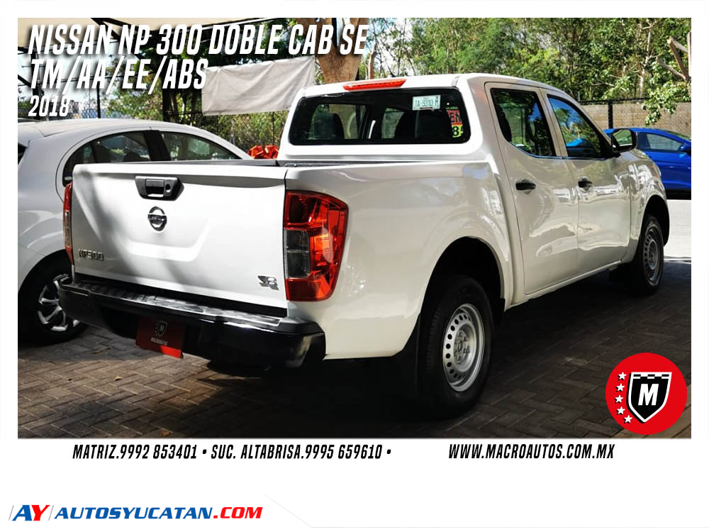 NISSAN NP 300 DOBLE CABINA SE 2018 MANUAL