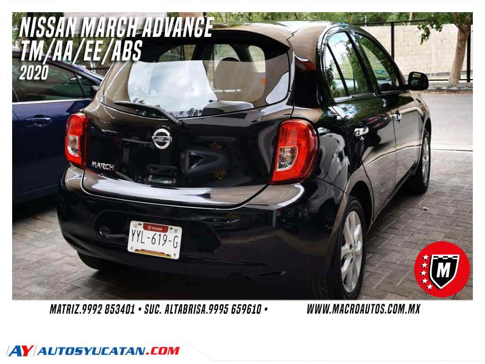 NISSAN MARCH ADVANCE 2020 MANUAL