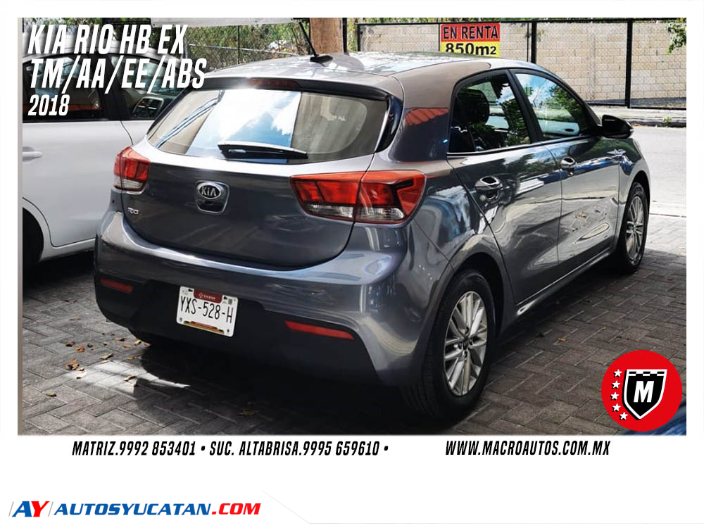 KIA RIO HB EX 2018 MANUAL