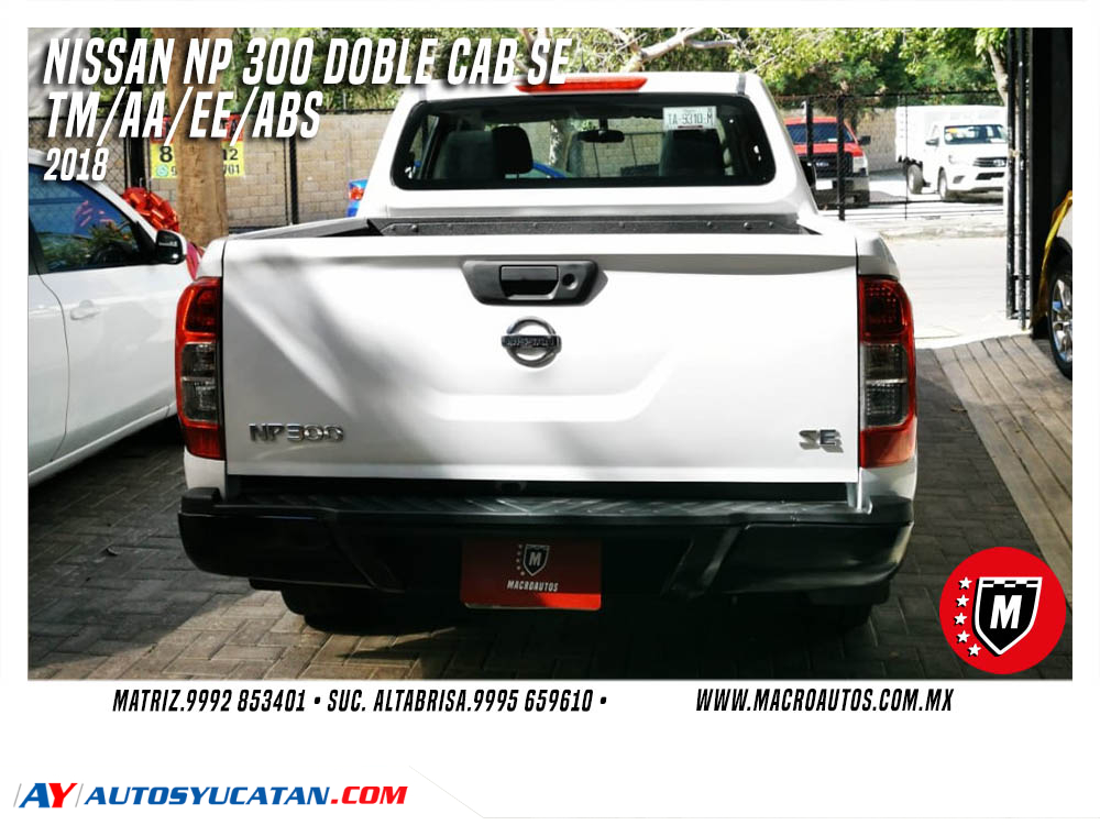 NISSAN NP 300 DOBLE CABINA SE 2018 MANUAL