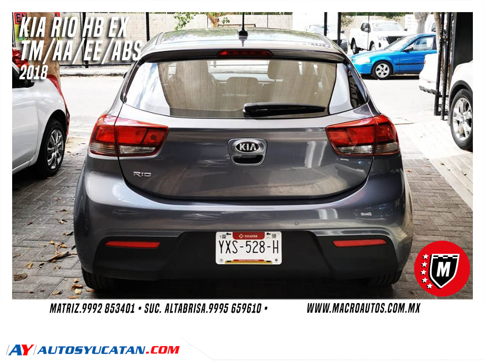 KIA RIO HB EX 2018 MANUAL