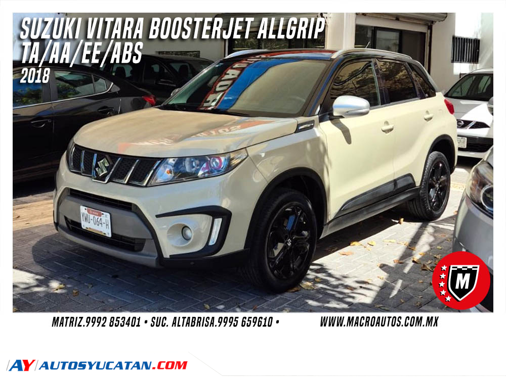 SUZUKI VITARA BOOSTERJET ALLGRIP 2018 AUTOMATICA