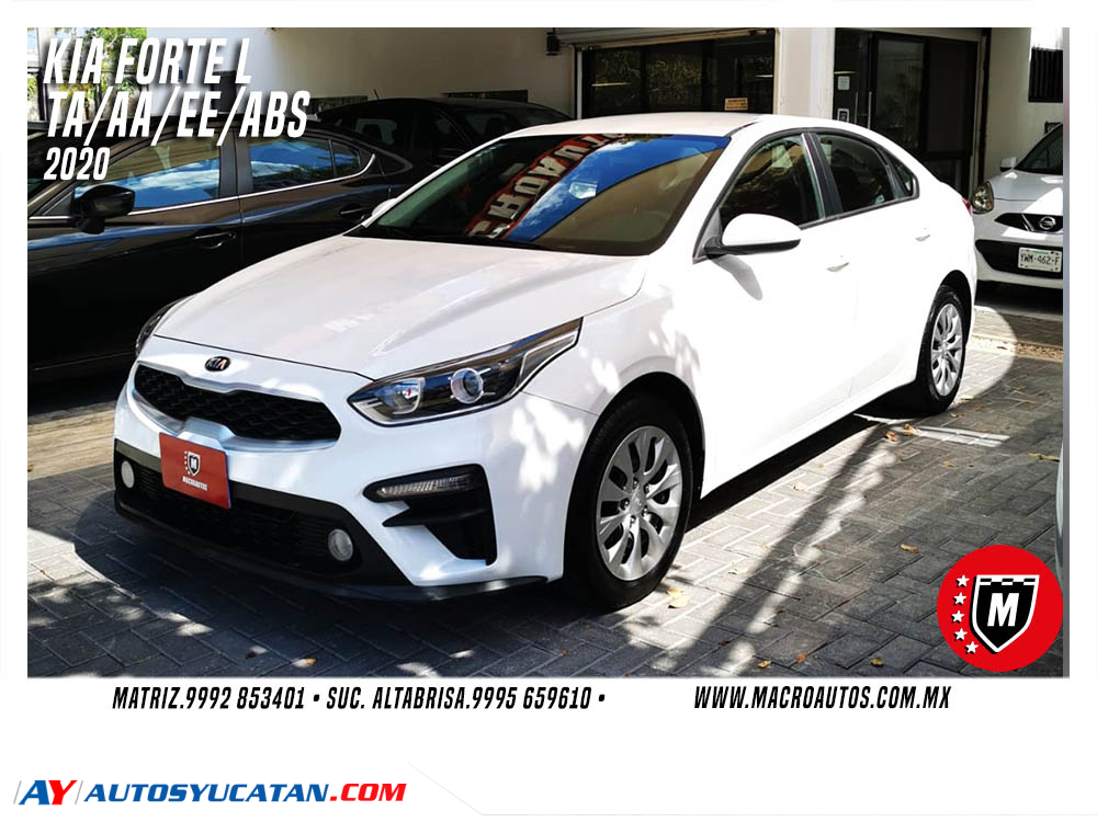 KIA FORTE L SEDAN 2020 AUTOMATICO