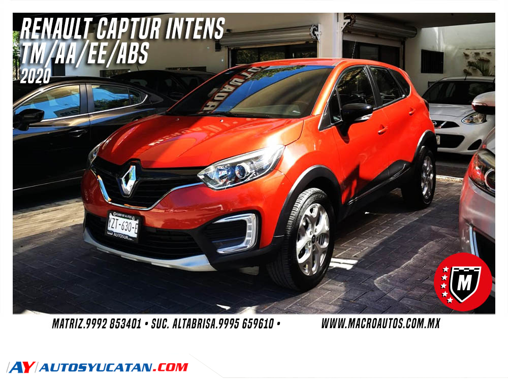 RENAULT CAPTUR INTENS 2020 MANUAL