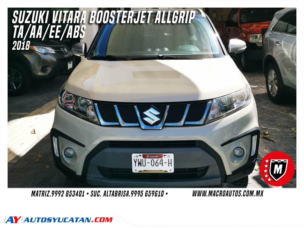 SUZUKI VITARA BOOSTERJET ALLGRIP 2018 AUTOMATICA