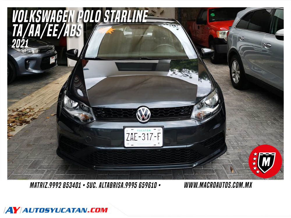 VOLKSWAGEN POLO STARLINE 2021 AUTOMATICO