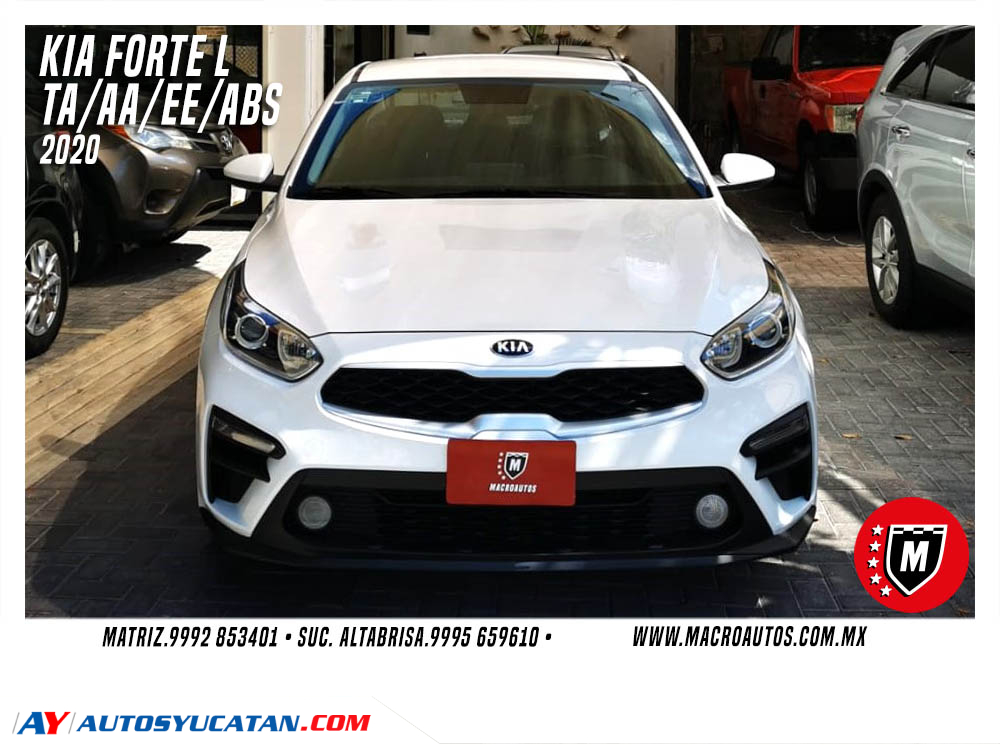 KIA FORTE L SEDAN 2020 AUTOMATICO
