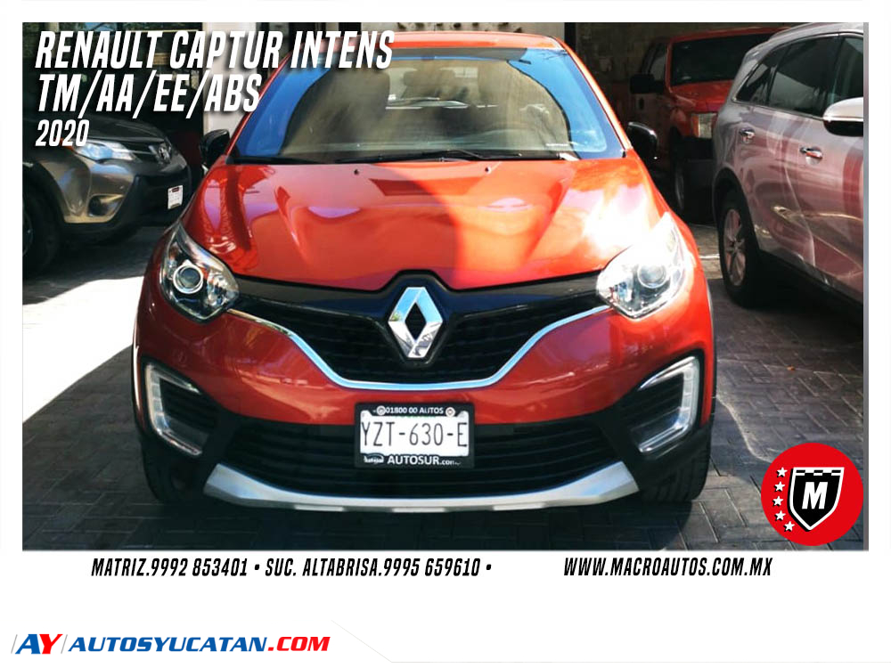 RENAULT CAPTUR INTENS 2020 MANUAL