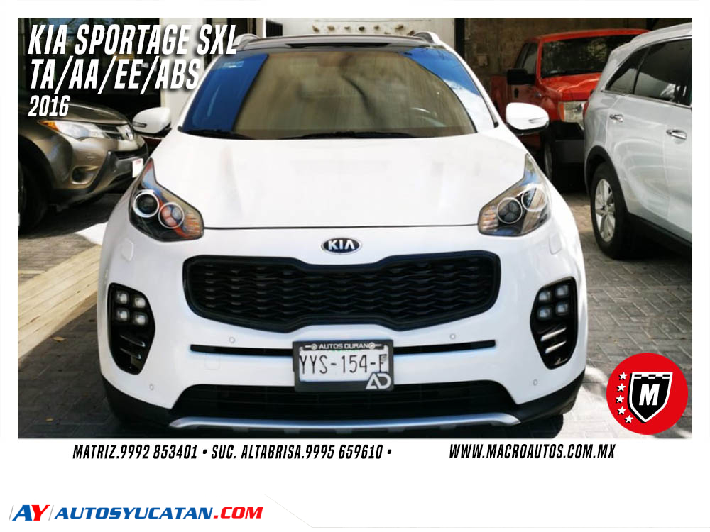 KIA SPORTAGE SXL 2016 AUTOMATICA