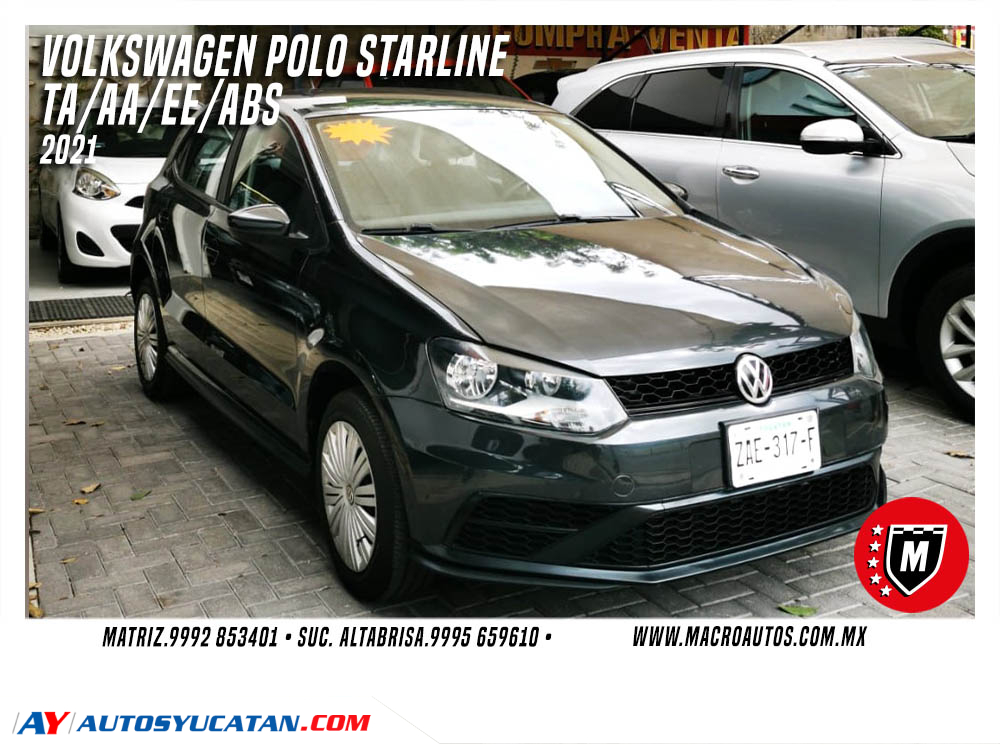 VOLKSWAGEN POLO STARLINE 2021 AUTOMATICO