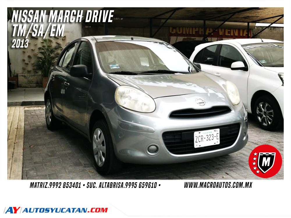 NISSAN MARCH DRIVE 2013 MANUAL