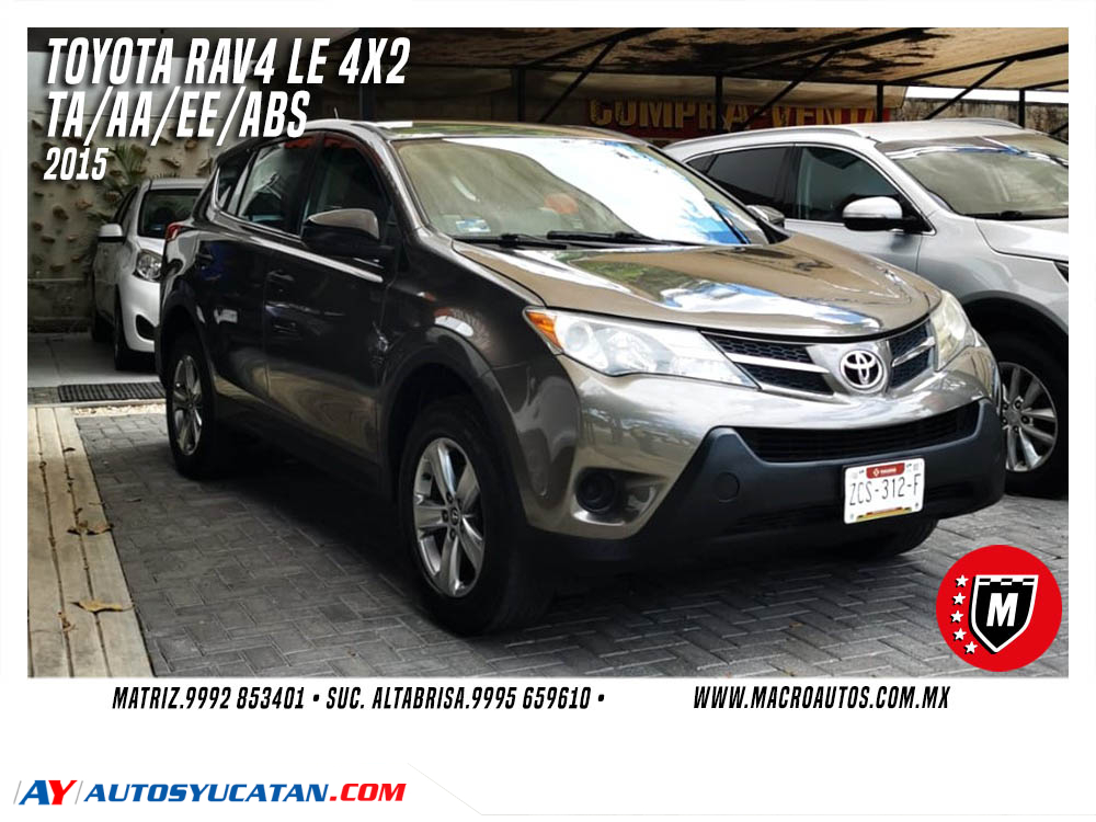 TOYOTA RAV4 LE 4X2 2015 AUTOMATICA