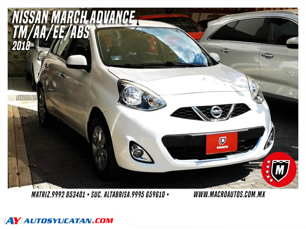 NISSAN MARCH ADVANCE 2018 MANUAL