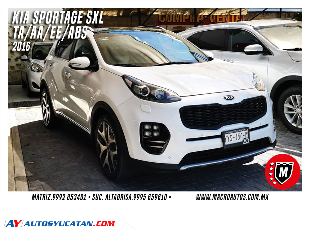 KIA SPORTAGE SXL 2016 AUTOMATICA