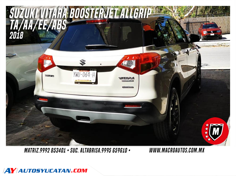SUZUKI VITARA BOOSTERJET ALLGRIP 2018 AUTOMATICA
