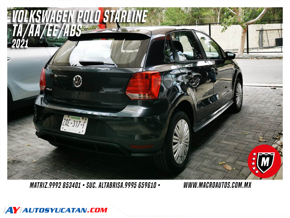 VOLKSWAGEN POLO STARLINE 2021 AUTOMATICO