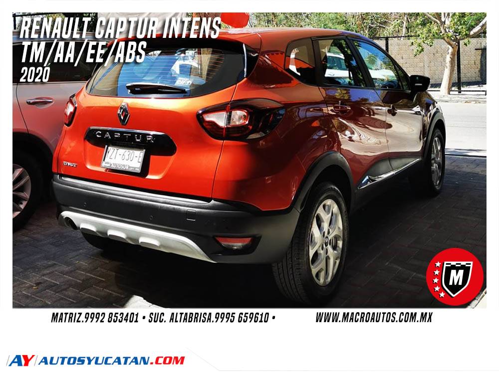 RENAULT CAPTUR INTENS 2020 MANUAL