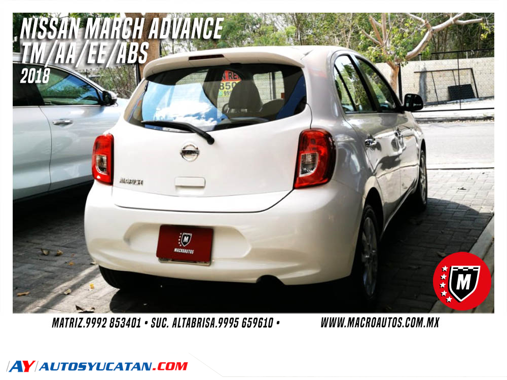 NISSAN MARCH ADVANCE 2018 MANUAL