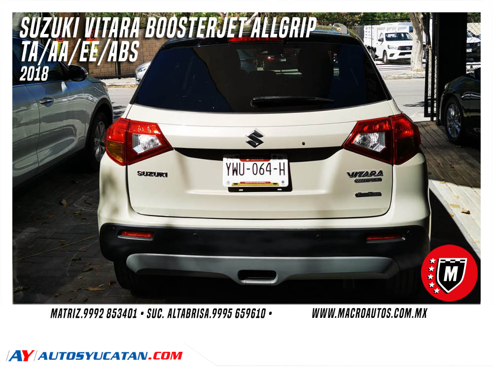 SUZUKI VITARA BOOSTERJET ALLGRIP 2018 AUTOMATICA