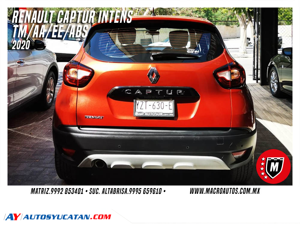 RENAULT CAPTUR INTENS 2020 MANUAL