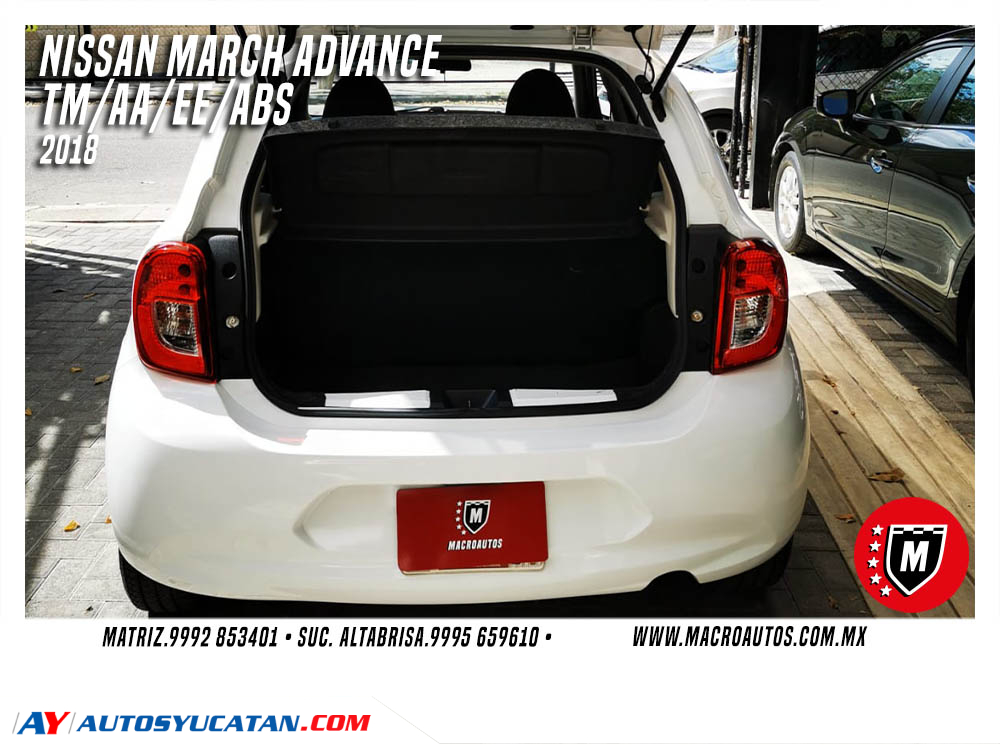 NISSAN MARCH ADVANCE 2018 MANUAL