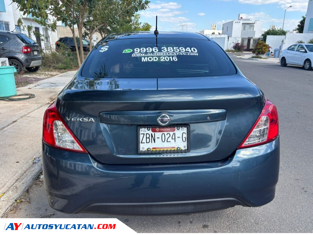 Nissan Versa Exclusive 2016