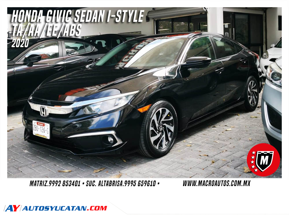HONDA CIVIC SEDAN I STYLE 2020 AUTOMATICO