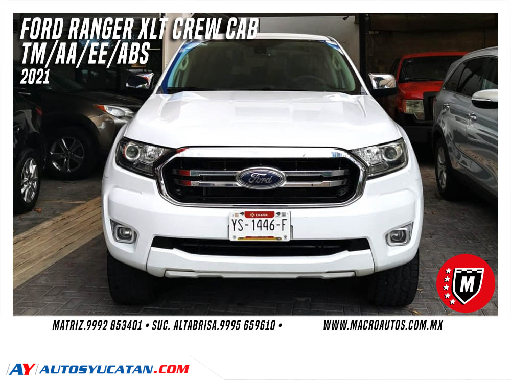 FORD RANGER XLT CREW CAB 2021 MANUAL