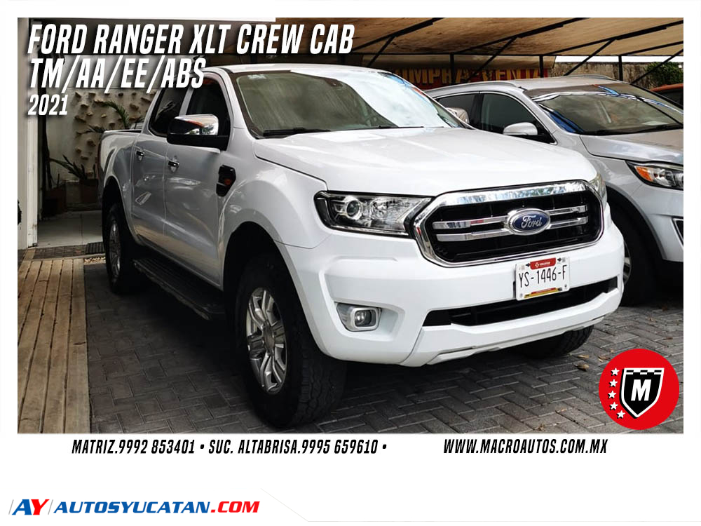 FORD RANGER XLT CREW CAB 2021 MANUAL