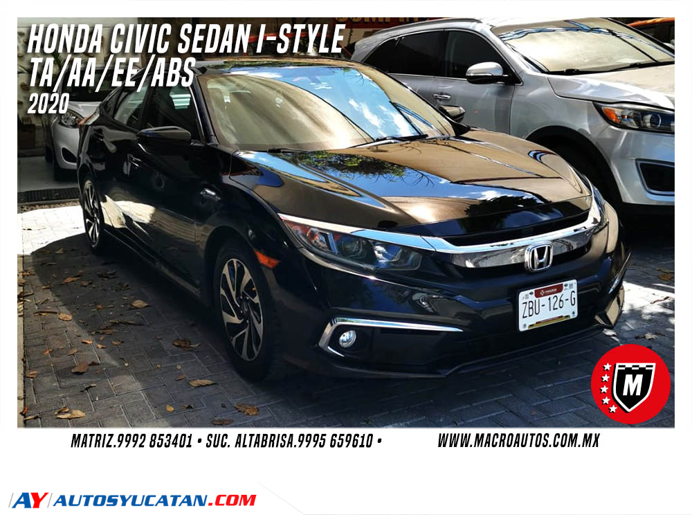HONDA CIVIC SEDAN I STYLE 2020 AUTOMATICO