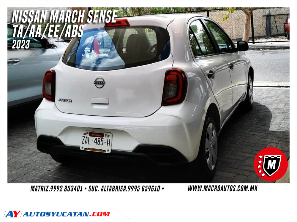 NISSAN MARCH SENSE 2023 MANUAL