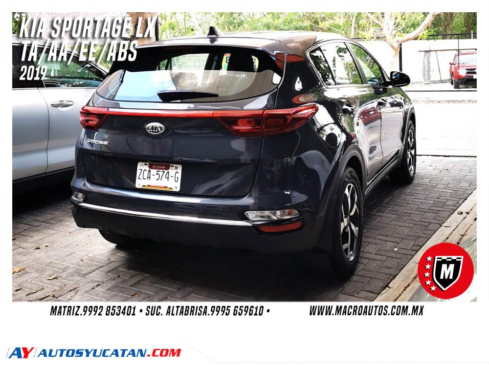 KIA SPORTAGE LX 2019 AUTOMATICA