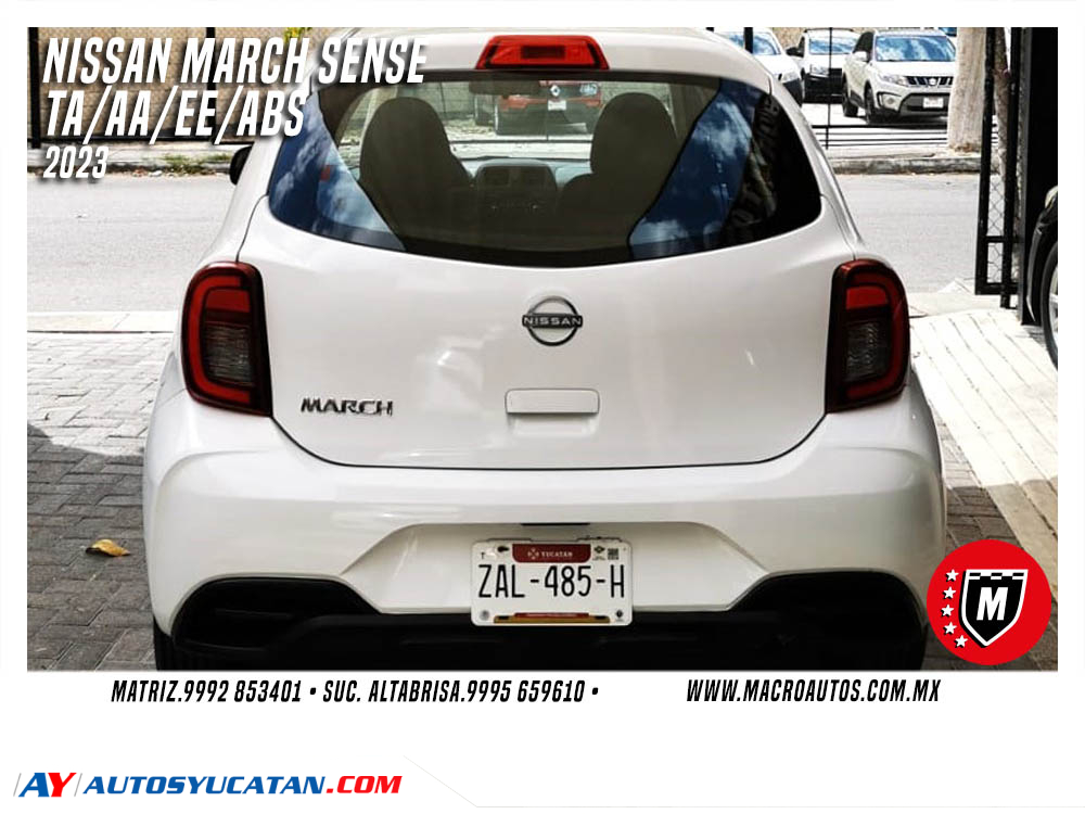 NISSAN MARCH SENSE 2023 MANUAL